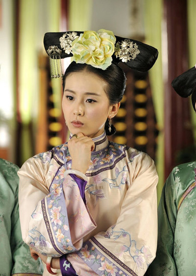 氣質(zhì)美女劉詩(shī)詩(shī)《步步驚心》美妝照