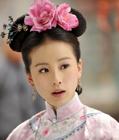 氣質(zhì)美女劉詩(shī)詩(shī)《步步驚心》美妝照