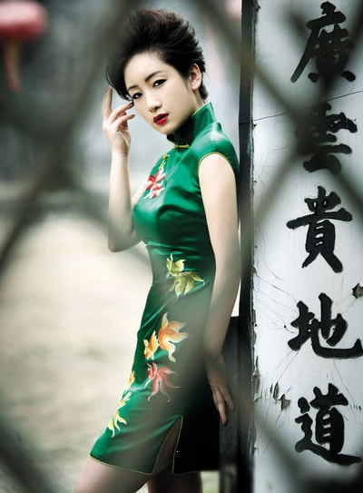 秦海璐旗袍詮釋舊上海的低調(diào)奢華