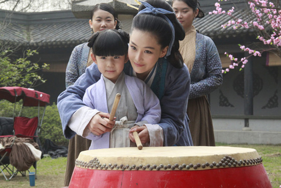 張馨予電影《精忠岳飛》首演慈母 溫柔恬雅形神具備