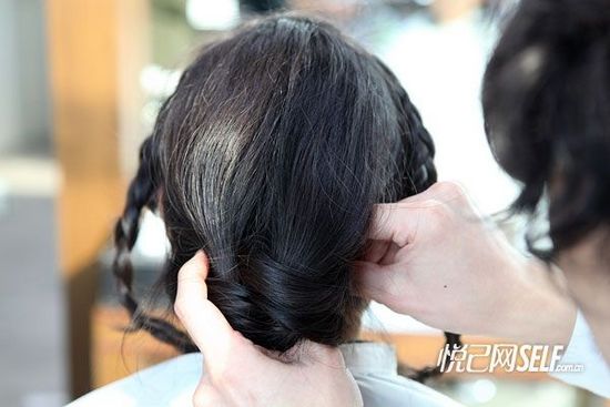 打造驚艷復古淑媛發型