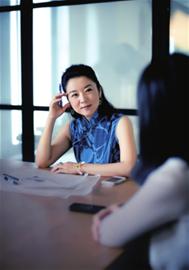 她們真實存在 辦公室里的旗袍女郎