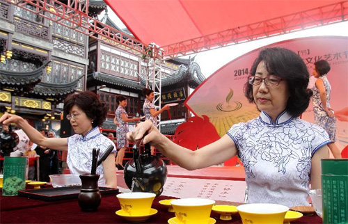 上海:谷雨茶香賞旗袍