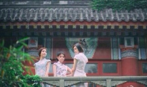 北大美女旗袍照走紅 網友誓要考北大看旗袍美女