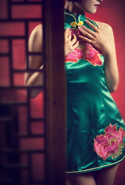 婉容將旗袍改良成了經典