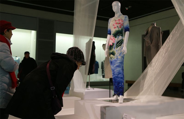 婉約旗袍 國服典范 旗袍時裝藝術展在河南博物院公展